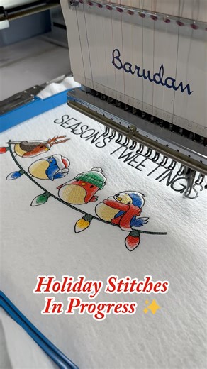 Want a sneak peek? Here’s what’s been under our needle — fresh designs, festive stitches, and plenty of inspiration on the way. #machineembroidery #embroiderydesign #craftideas #christmascrafts #christmasdecor | Embroidery Library