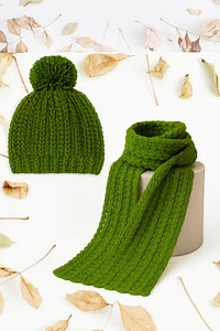 Chunky Crochet Hat and Scarf Pattern: Beginner-friendly PDF - Etsy