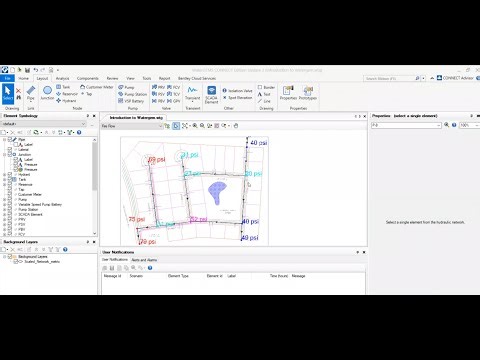 Lecture 7 (Part-2): Hydraulic Analysis and Design Optimization in WaterGEM