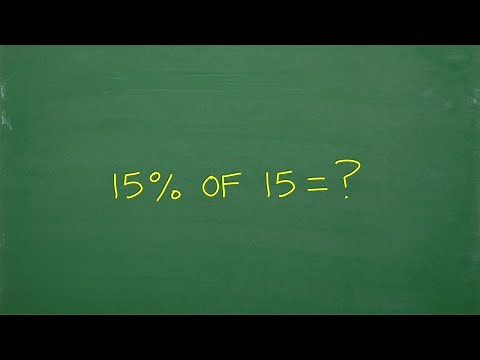 15% of 15 = ? Let’s solve the percent problem step-by-step…