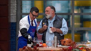 120K views · 2K reactions | Chef José Andrés shows Stephen how to make a delicious meal with all of your Thanksgiving leftovers! Find more recipes in his new cookbook “Vegetables Unleashed.” | The Late Show with Stephen Colbert | Facebook