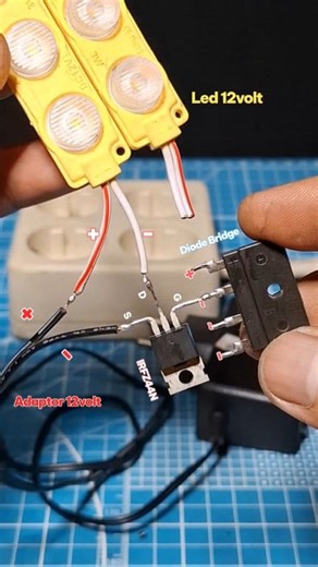 175K views · 1K reactions | Make a Touch Switch from a Mosfet #electrical #projectIRFZ44N #tutorial #touchswitch #technology #diy #electronic | DIY electro | Facebook