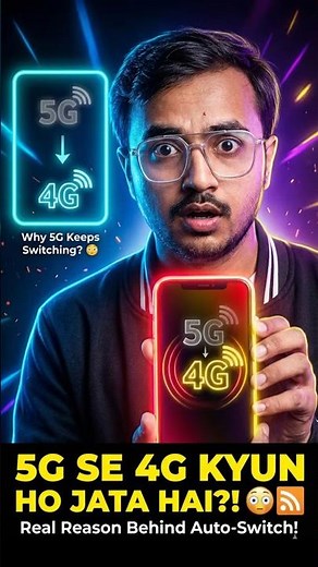 Why Your 5G Turns into 4G in Minutes! 😳📶