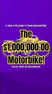 5 Motorbikes Worth MORE than superbikes shorts | The 1 million dollar motorbike