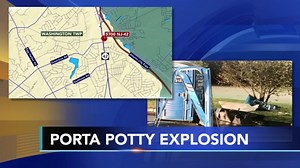 Porta-potty explosion under investigation in Gloucester County, New Jersey
