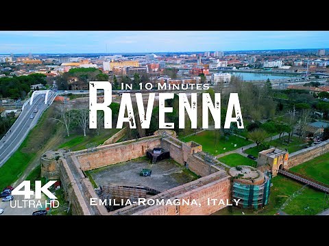 RAVENNA 🇮🇹 Drone Aerial 4K | Ravèna Emilia-Romagna Italy Italia