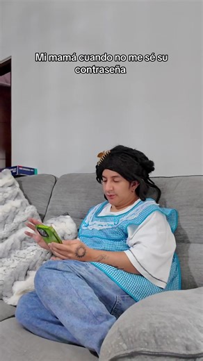 La divertida reacción de mi mamá por su contraseña 😂