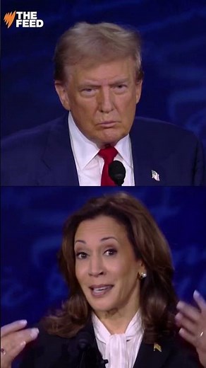 "They're eating the dogs" Trump v Harris in the US Presidential Debate