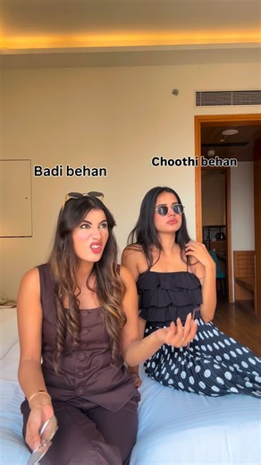 aakanksha tewarei | Never ending fights 😜 #badibehan #siblingsfight #sisterlove❤️ #viralvideos #trendinreels (badi behan choti behan fight, sibling rivalry... | Instagram