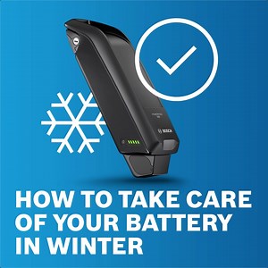 3.1K views · 32 reactions | The battery is the energy source of your eBike.  To ensure that it stays that way and your battery has a long lifespan, you should take special care of it, particularly in winter. Here are some helpful tips. ✔️ | Bosch eBike Systems | Facebook
