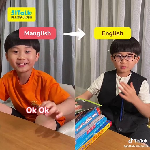 Manglish VS English #51TalkMY #51Talk #EnglishLearning #Max#ManglishVSEnglish #Funlearning
