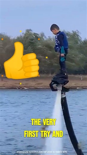 Water Jet Pack Kid #shorts