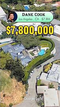 Dane Cook House In Los Angeles Worth $7.8 Million | Celebrity Home #danecook #celebrityhome #shorts