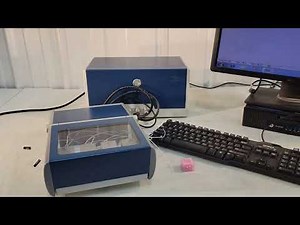 Biolin QSense E4 Quartz Crystal Microbalance QCM Power-On and Measurement Set Up