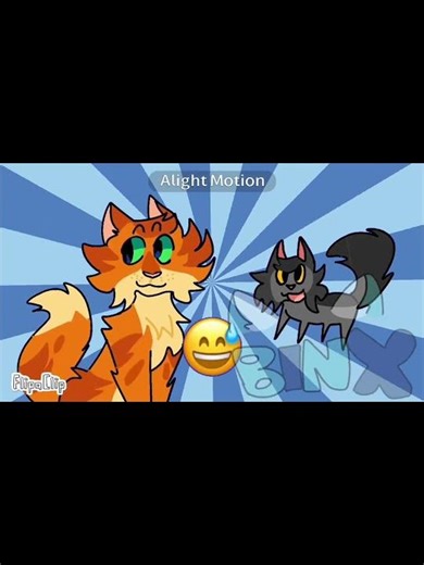 firestar dosent like waffles… #therianthropy #warriorcats #animation #fypシ