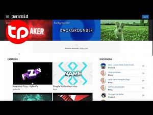 Panzoid, crie intros para o YouTube