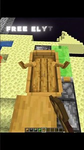 Free Elytra Get Machine 😜 #minecraft #gaming #shorts #viral #minecraftshorts