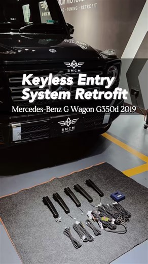 BMCM BMW Mercedes Coding Malaysia Singapore on Instagram: "𝐌𝐞𝐫𝐜𝐞𝐝𝐞𝐬-𝐁𝐞𝐧𝐳 𝐆 𝐖𝐚𝐠𝐨𝐧 𝐆𝟑𝟓𝟎𝐝 𝟐𝟎𝟏𝟗 | 𝐂𝐨𝐦𝐟𝐨𝐫𝐭 𝐀𝐜𝐜𝐞𝐬𝐬 𝐊𝐞𝐲𝐥𝐞𝐬𝐬 𝐄𝐧𝐭𝐫𝐲 𝐑𝐞𝐭𝐫𝐨𝐟𝐢𝐭 Upgrade Your G Wagon with Comfort Access Keyless Entry! We recently completed a full Comfort Access retrofit on this Mercedes-Benz G Wagon G350d 2019, adding convenient keyless entry just like the newer models. What we did for this car: * Installed door handle sensors for touch-to-lock-unlock functionality 