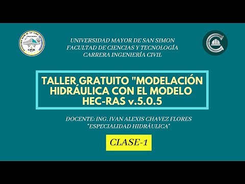 CLASE 1/4 | MODELACIÓN HIDRÁULICA CON HEC-RAS V.5.0.5