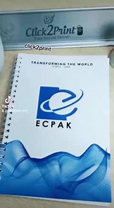 Customized Notepad printing & loop binding for @EUROCONSULT Pakistan...