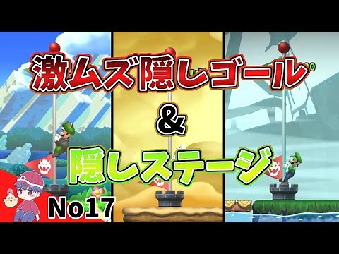 残りの隠しゴール&隠しステージを全部やるぞ！ 『ルイージU』【NewスーパーマリオブラザーズUデラックス】#17