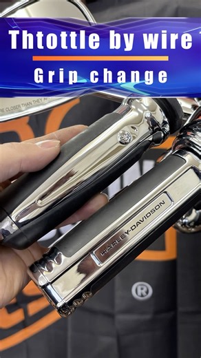 【Harley-Davidson】throttle by wire grip change #motorcycle #harleydavidson #diy