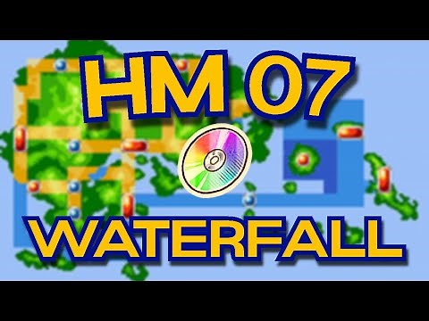 How to get HM 07 WATERFALL in Pokemon Emerald
