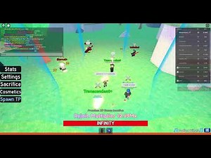 (Updated) All Abilities Showcase in Roblox but Every Rejoin makes you Stronger