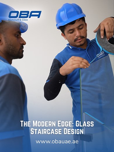 Stunning Glass Staircases by OBA Aluminum & Glass