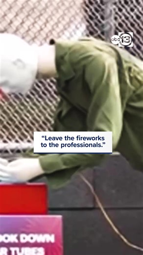 July 4th safety: How to prevent fireworks-related injuries, fires. More info abc13.co/3VXzrh8 | ABC13 Houston