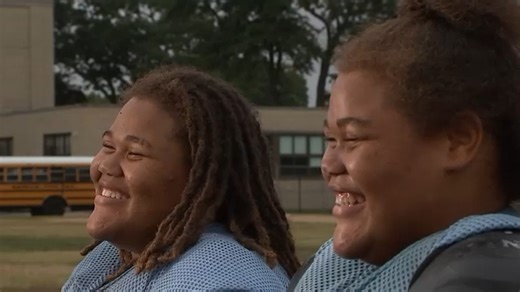 Gridiron girls: Twin sisters thriving on Asbury Park High School football team