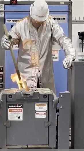 Testing the spear | Cast in Steel