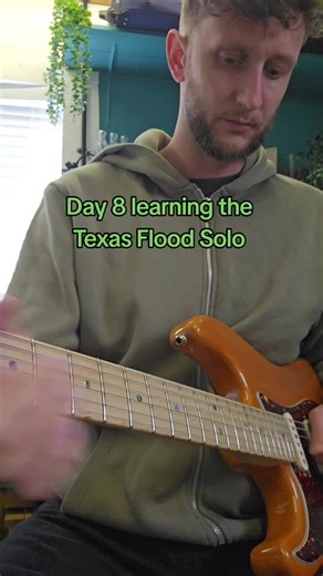 So close now and if you've seen my recent video of a live performance from over the weekend, you'll see this practice has already made it's way into my playing and it's improving my improvisation. Thank you SRV! Day 8 learning the Texas Flood guitar solo by Stevie Ray Vaughan (live at El Mocambo) #SRVSolo #stevierayvaughan #guitarprogress #learnguitar #guitarsolo