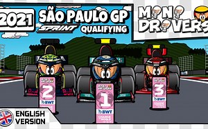 【MiniDrivers】2021巴西大奖赛冲刺赛搞笑版集锦