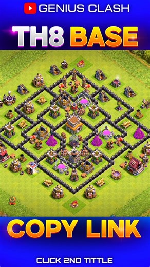 NEW! Th8 Hybrid Base Layout | #shorts