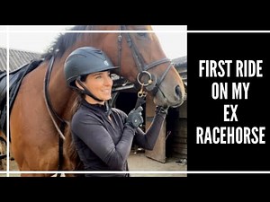 Retraining a Racehorse - First Ride // Why my Horses are Barefoot