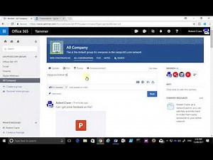 How to post a link to a file in Yammer