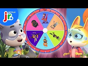 Spin the Mystery Wheel of Insects! 🦂 The Creature Cases | Netflix Jr.