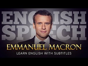 ENGLISH SPEECH | EMMANUEL MACRON: Sovereignty & Security (English Subtitles)