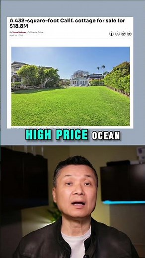 $18.8M for 432 square feet. Only in California.