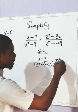 Year 9 Algebraic Fraction Question #algebra #exam
