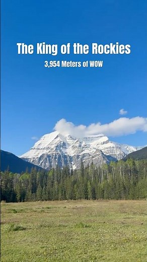 Mount Robson: Canada’s tallest Rocky Mountain giant rising 3,954m of pure alpine awe 🏔️