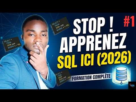 SQL pour débutants : Maitrisez les base en moins d'un mois (LIVE)