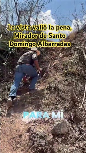 “The view was worth it 😮‍💨 Santo Domingo Albarradas Viewpoint