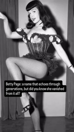 The History Drop on Instagram: "In the 1950s, Betty Page became one of America’s most famous pin-up models, captivating hearts with her playful yet sensual images. An icon of the sexual revolution, she graced magazines and films, yet her journey took an unexpected turn as pressures mounted. As the Senate investigated pornography in the mid-1950s, Betty faced intense scrutiny, forcing her to retreat from the spotlight just as she was at the peak of her fame. Disappearing from public life, she sou