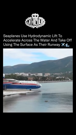 VÉHICULE on Instagram: "While most aircraft demand thousands of feet of paved runway, seaplanes simply use the water beneath them as an infinite runway.Their hulls or floats are carefully shaped to produce hydrodynamic lift: as the pilot advances the throttle, the aircraft accelerates across the surface, skimming faster and lighter until the water itself generates enough upward force for the wings to take over and the plane lifts cleanly into the air. Every line of the design—stepped hull, float