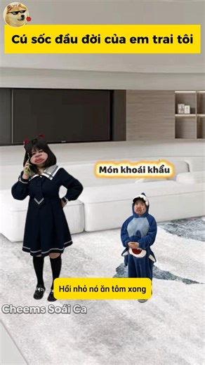 Cú sốc đầu đời của em trai tôi #giaitri