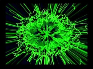 Winamp visualization (Dave Matthews Band - When I step Into the Light)