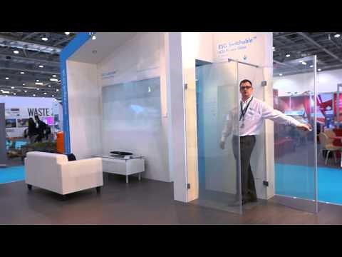 ESG Switchable™ LCD Privacy Glass at ECOBUILD 2013