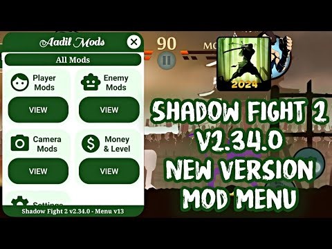 Shadow Fight 2 v2.34.0 Mod Menu Apk [Time Scale, God Mod, Player Color, One Hit, Unlimited All etc.]